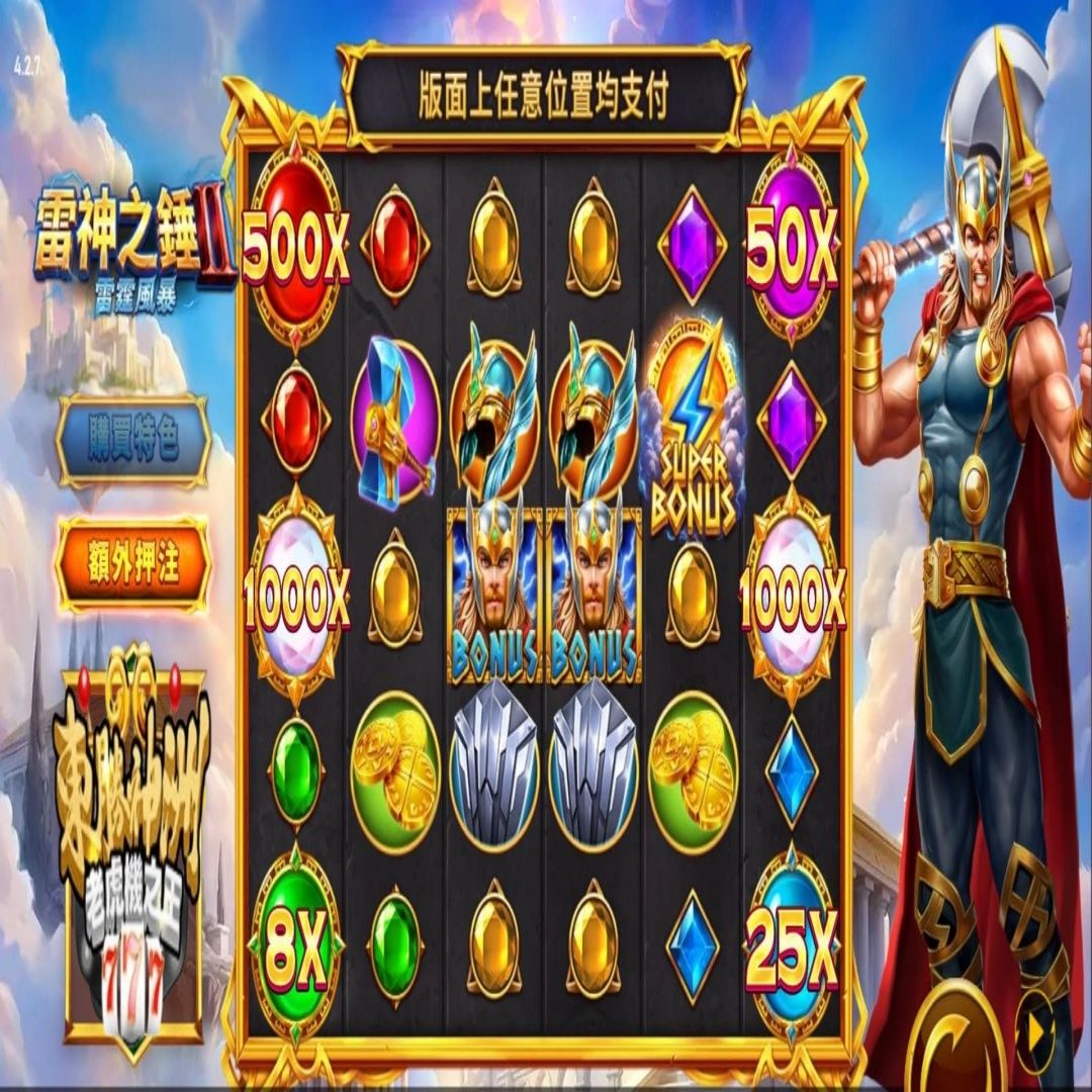 老虎機遊戲展示 Mylink